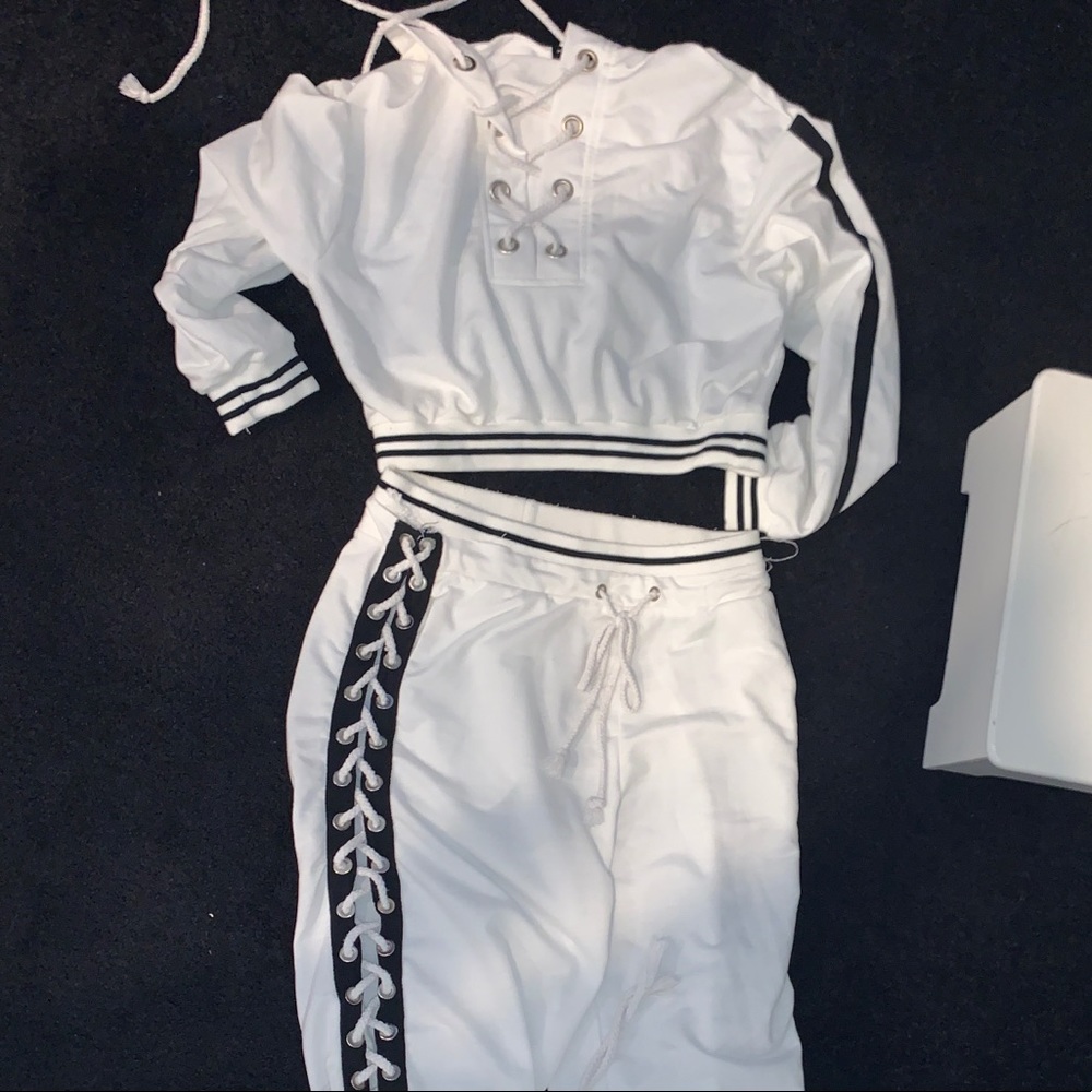 Honeybum tracksuit outfit. Reselling